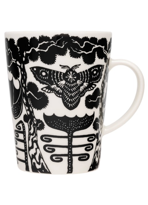 Iittala Taika mok 40 cl - achterkant zwart