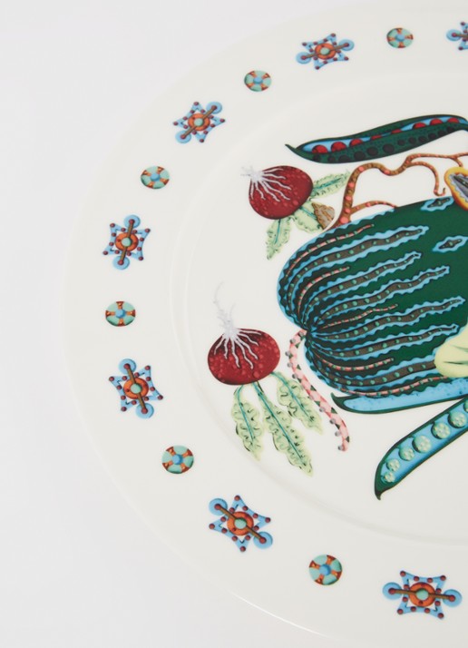 Iittala Taika Sato onderbord 27 cm - detail multicolor