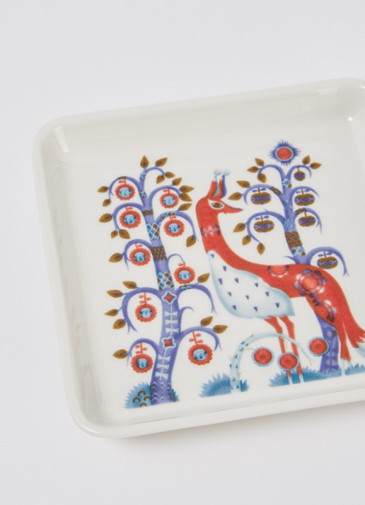 Iittala Taika serveerschaal 12 cm - detail kobaltblauw