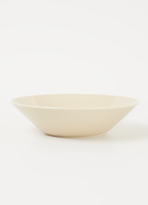 Iittala Teema diep bord 21 cm - voorkant 2 beige