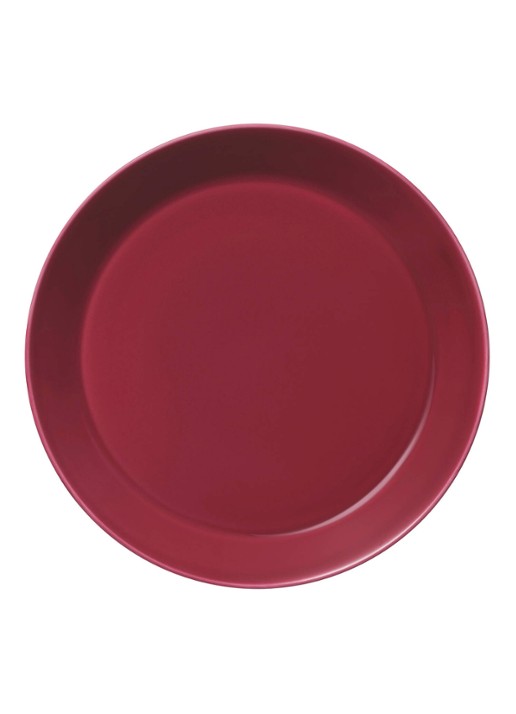 Iittala Teema dinerbord 26 cm - voorkant kersenrood