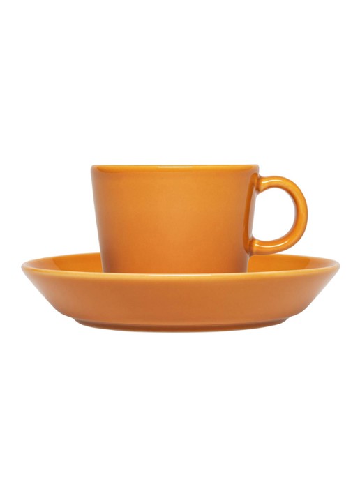 Iittala Teema espressokopje 10 cl - voorkant 3 geel