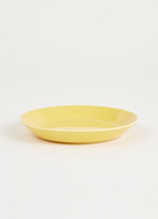 Iittala Teema gebaksbordje 17 cm  - voorkant 2 geel