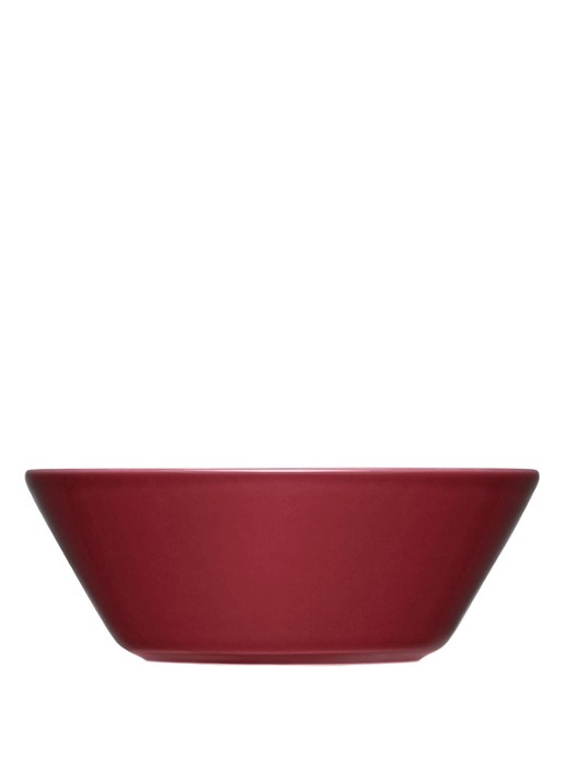 Iittala Teema kom 15 cm  - voorkant kersenrood