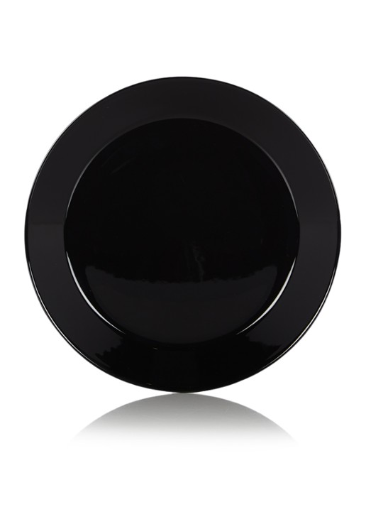 Iittala Teema ontbijtbord 21 cm - voorkant diepzwart