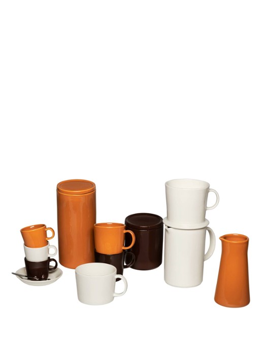 Iittala Teema voorraadpot 60 cl - voorkant 2 donkerbruin