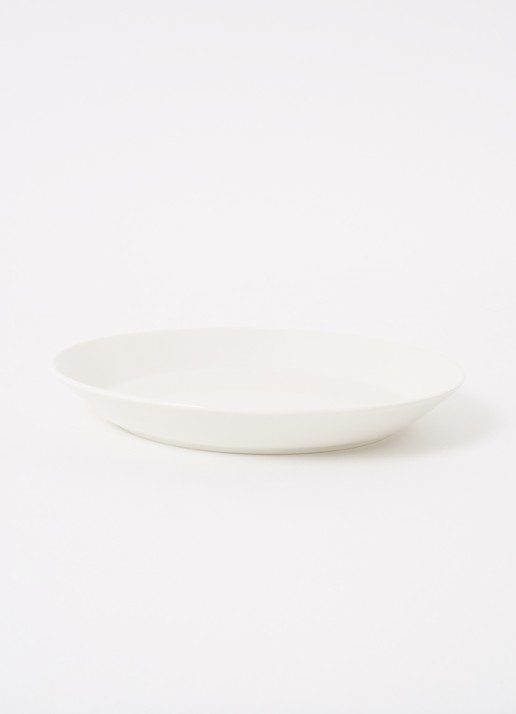 Iittala TEEMA WIT PLAT BORD 19CM  1ST. - voorkant 2 wit