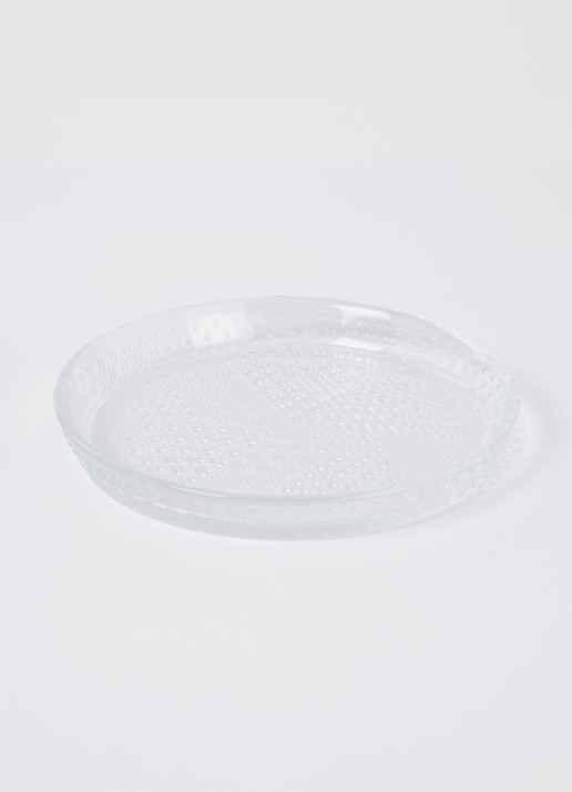Iittala Tundra ontbijtbord 15,5 cm - voorkant 3 transparant