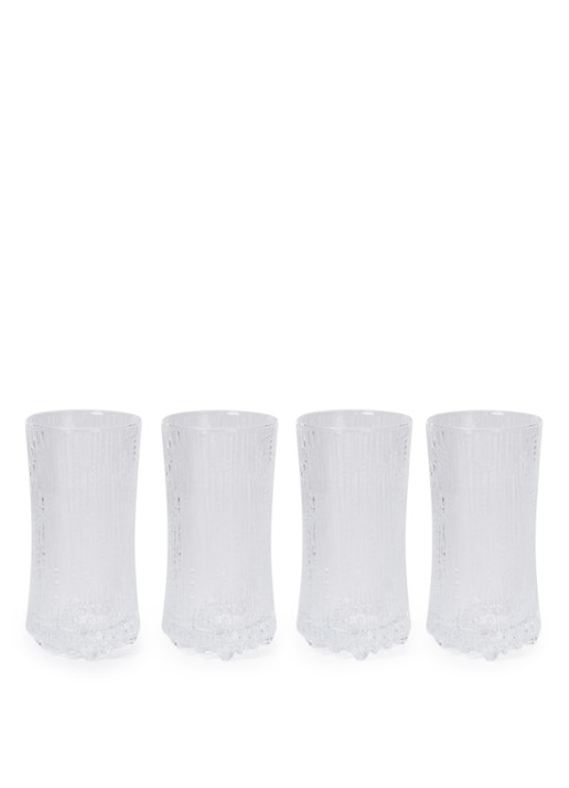 Iittala Ultima Thule champagneglas 18 cl set van 4  - voorkant transparant