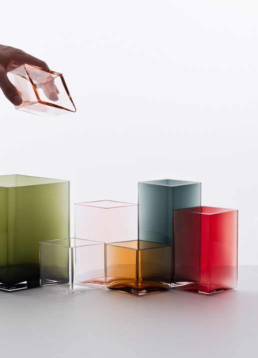 Iittala Vaas 14 cm - detail 3 rood