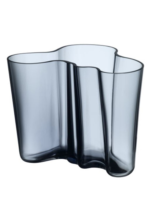 iittala Vaas 16 cm - voorkant 2 donkerblauw