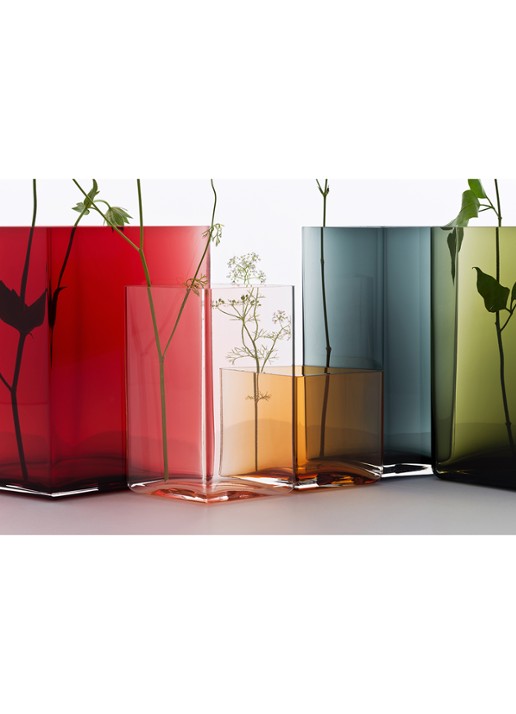 Iittala Vaas  21 cm - detail 6 mosgroen