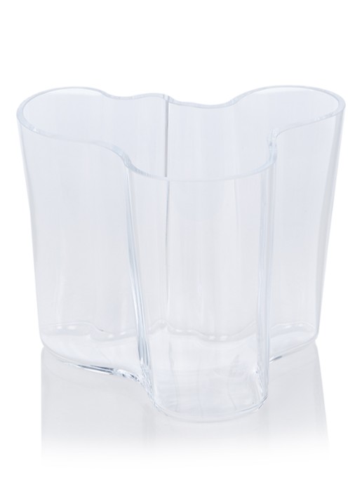 Iittala Vaas helder 16 cm - voorkant 6 transparant