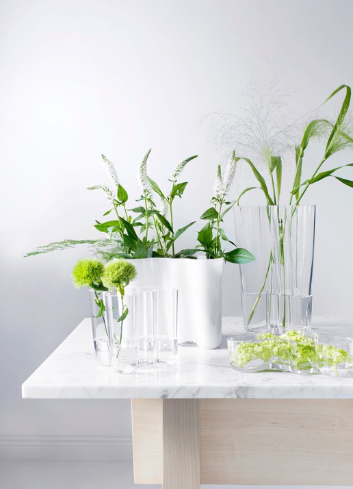 Iittala Vaas opaal 10 cm - voorkant 4 wit