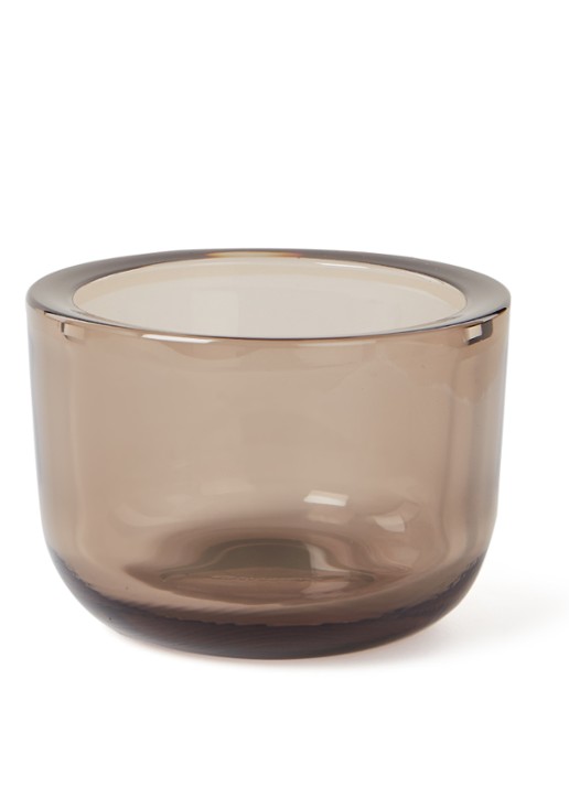 Iittala Valkea waxinelichthouder 6 cm - voorkant beige
