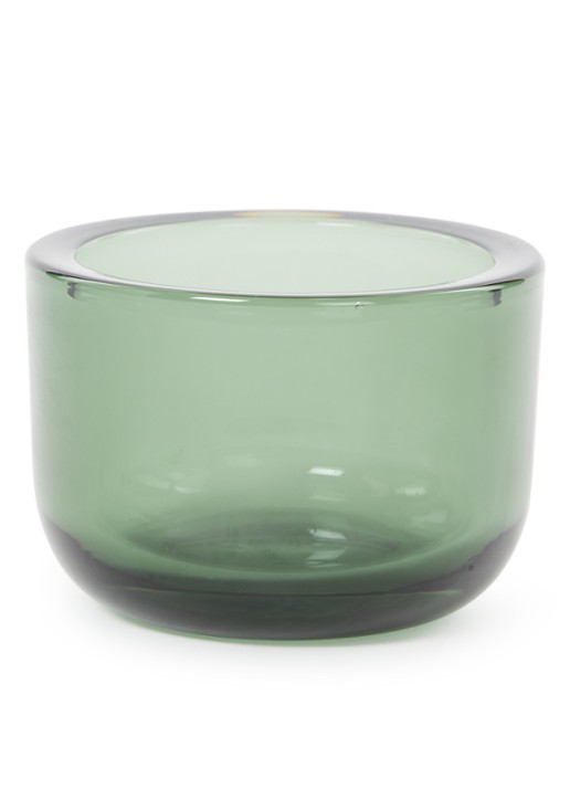 Iittala Valkea waxinelichthouder 6 cm - voorkant groen