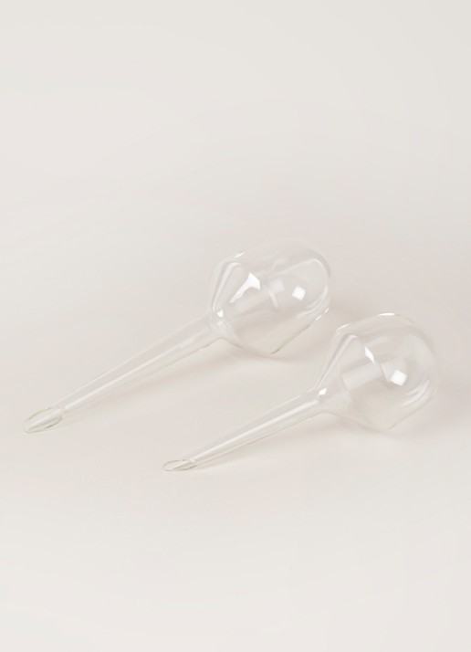 Iittala Waterdruppelaar 2-delig - voorkant 2 transparant