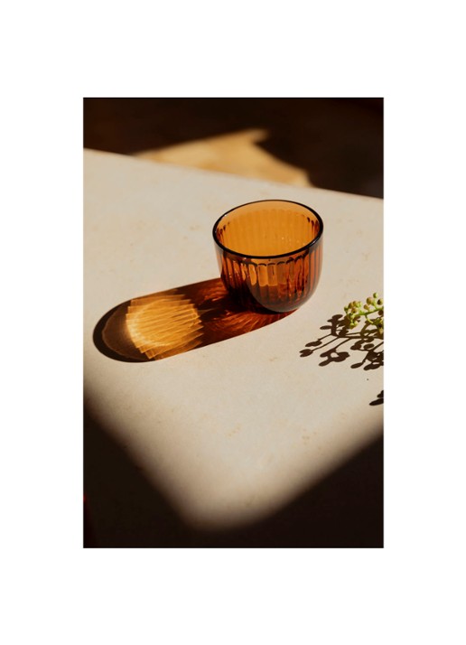Iittala Waxinelichthouder 7 cm  - detail 3 oranje