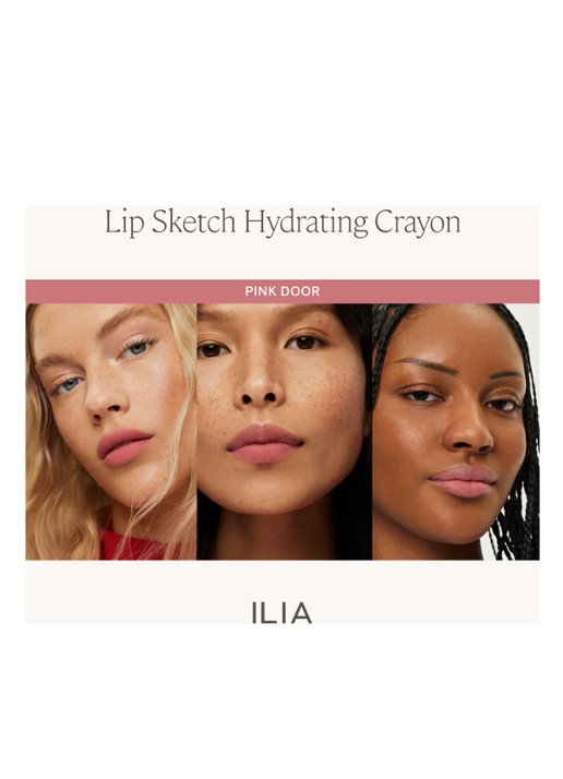 ILIA Beauty Lip Sketch Hydrating Crayon - lipstick - detail 5 pink door