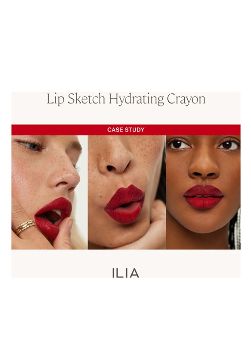 ILIA Beauty Lip Sketch Hydrating Crayon - lipstick - detail 5 case study