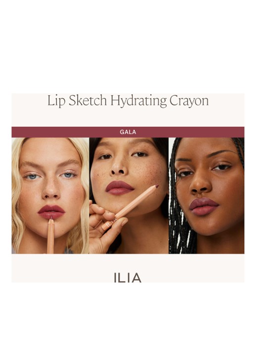 ILIA Beauty Lip Sketch Hydrating Crayon - lipstick - detail 3 gala