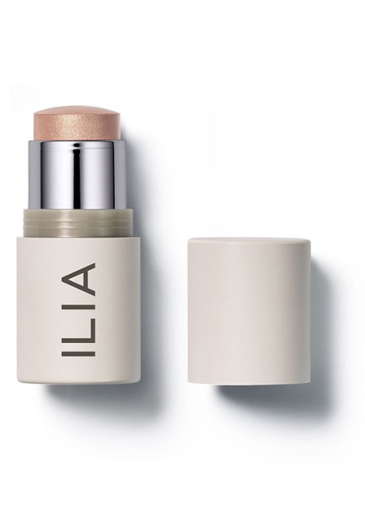 ILIA Beauty Multi-stick & Illuminator - 2-in-1 blush & liptint - voorkant stella by starlight (rose gold)