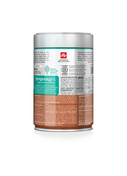 illy Arabica Selection Brazilië Cerrado Mineiro koffiebonen 250 gram - voorkant 2 undefined