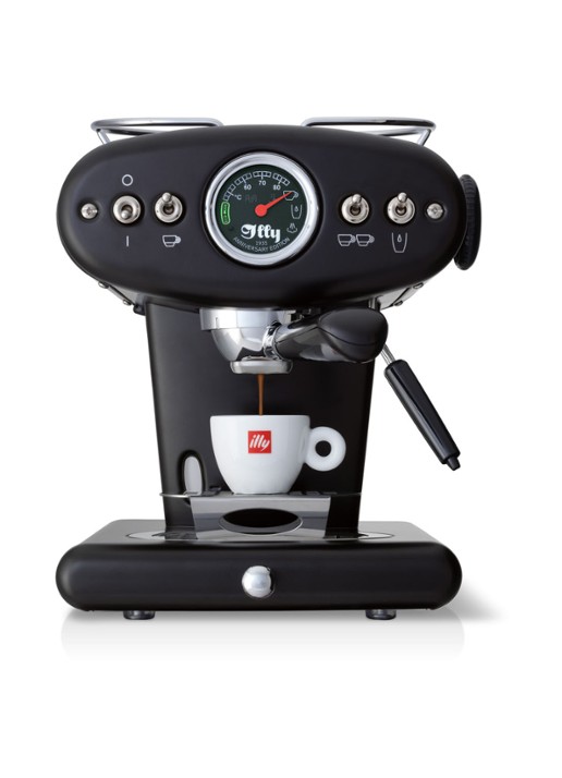illy FrancisFrancis X1 Anniversary ESE & Ground espressomachine - detail 5 zwart