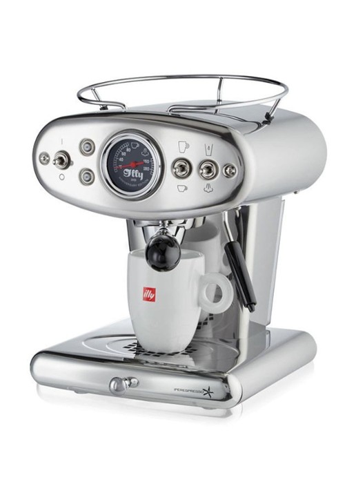 illy FrancisFrancis X1 Anniversary Iperespresso espressomachine 60249 - voorkant 5 zilver