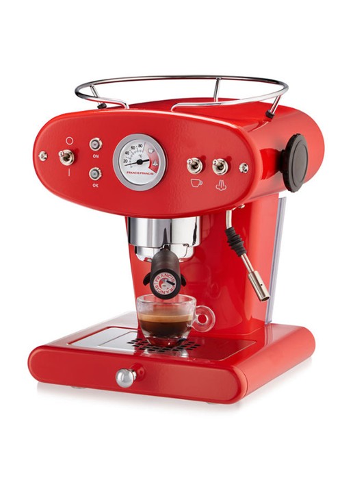 illy X1 Iperespresso espressomachine 6335 - detail 2 rood