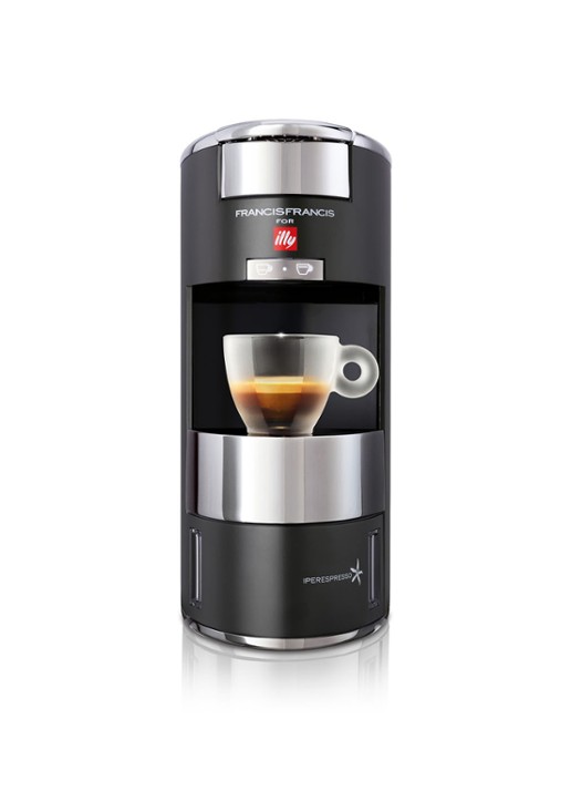 illy X9 iperEspresso espressomachine - voorkant 2 zwart