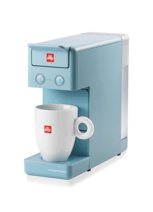 illy Y3.3 Iperespresso espresso- & koffiemachine 60477 - detail lichtblauw