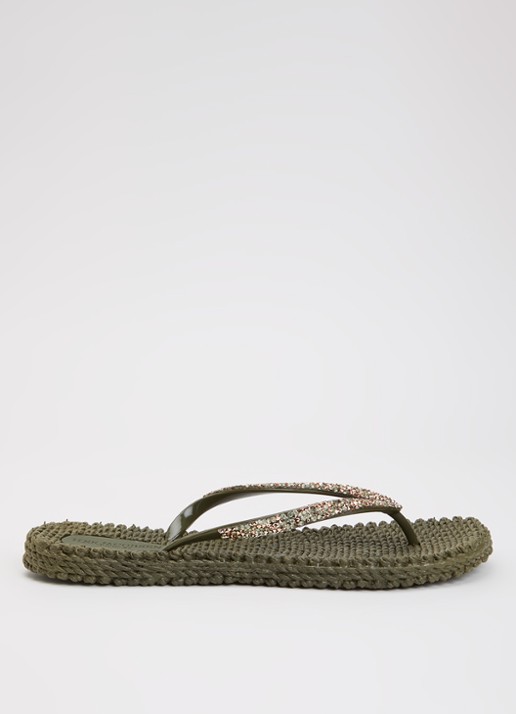 Ilse Jacobsen Cheerful slipper met strass