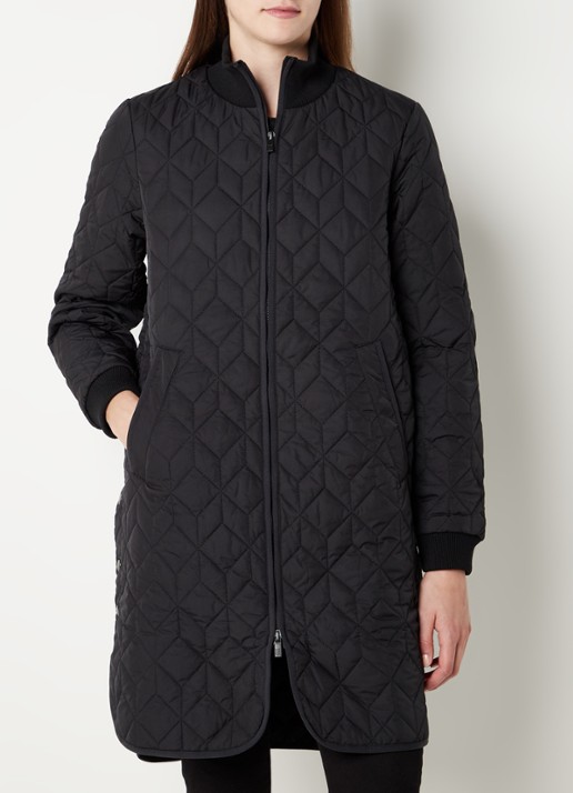 Ilse Jacobsen Gewatteerd bomberjack met quilt patroon