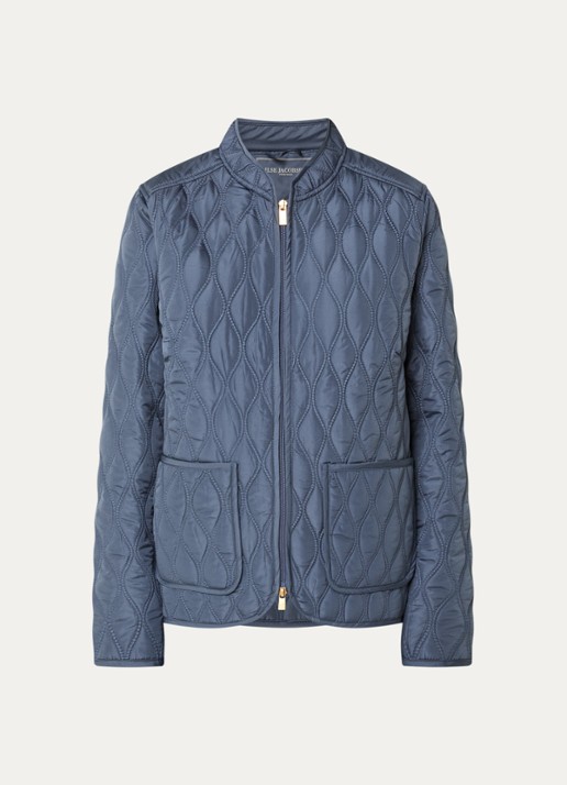 Ilse Jacobsen Jack met quiltpatroon - voorkant indigo