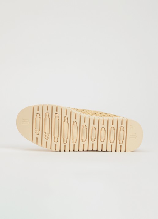 Ilse Jacobsen Tulip espadrille - detail 3 taupe