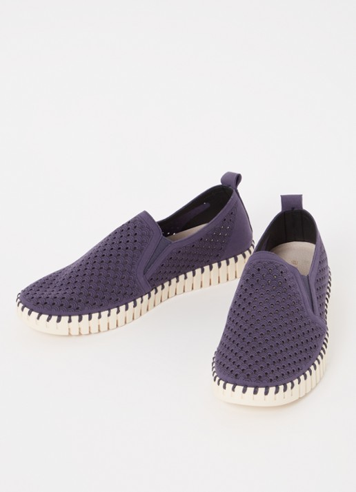 Ilse Jacobsen Tulip slip-on met cut-out detail - detail 3 royalblauw