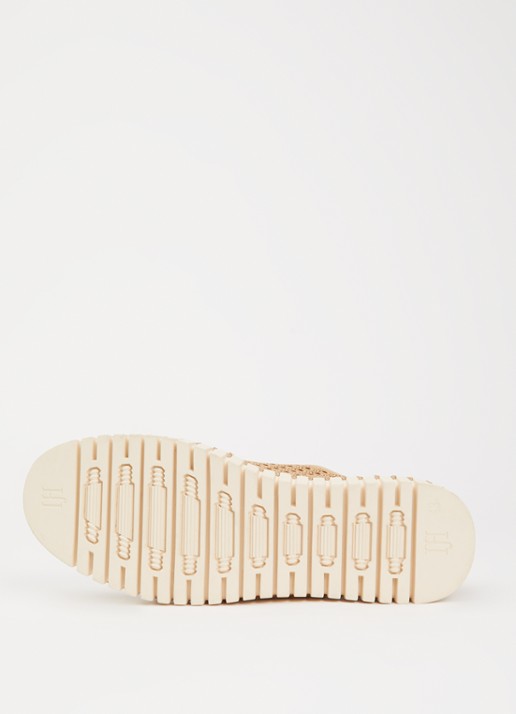 Ilse Jacobsen Tulip slip-on met cut-out detail - detail 4 donkerbeige