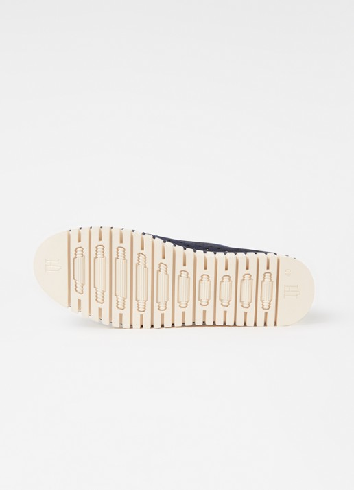 Ilse Jacobsen Tulip slip-on met cut-out details - detail 5 donkerblauw