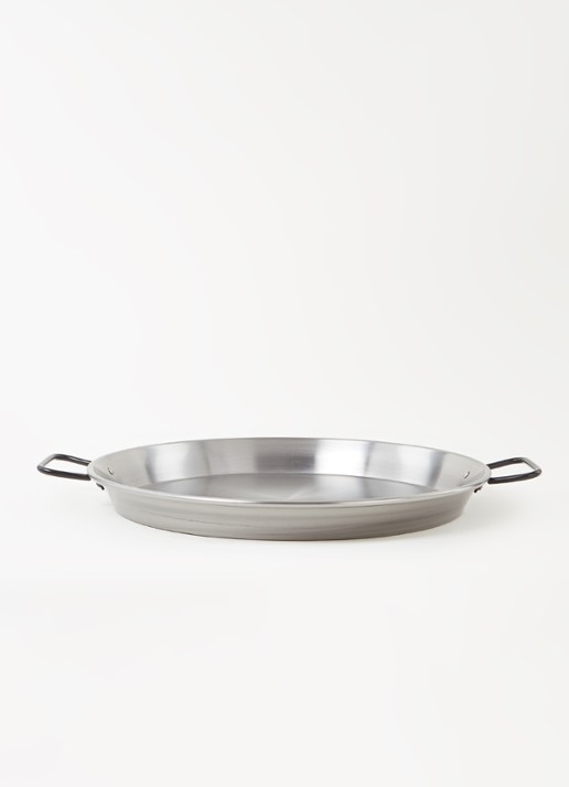 Inno Cuisinno Profi paellapan 42 cm  - voorkant 3 zilver