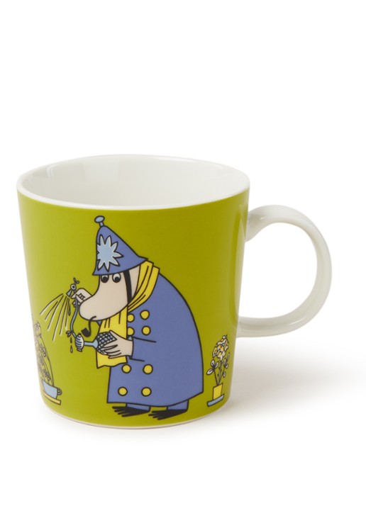 Inspector Moomin kopje 30 cl - voorkant groen