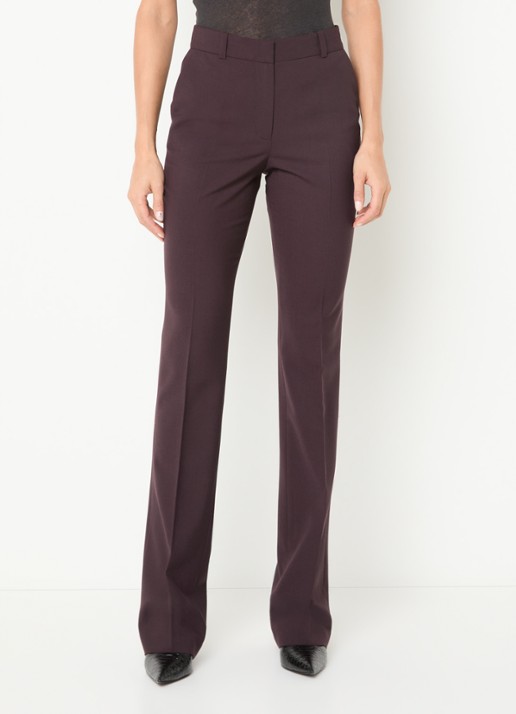 IRO Bingo high waist bootcut fit pantalon in wolblend