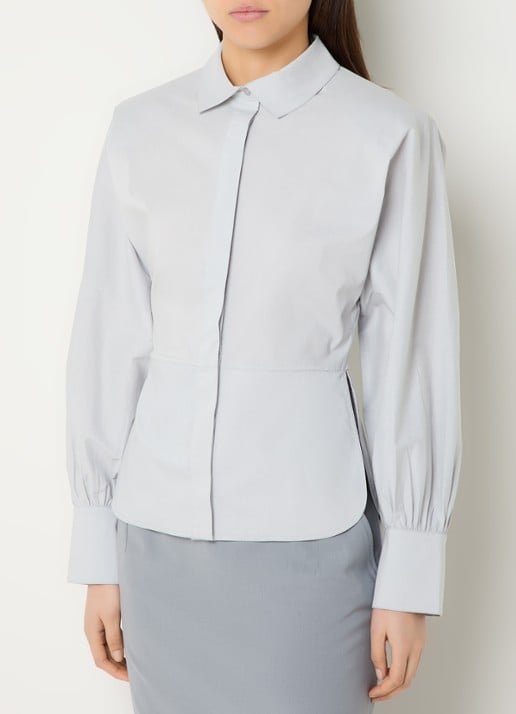 IRO Janine blouse met stretch
