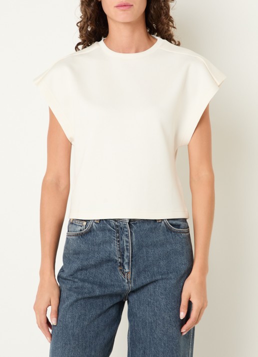 IRO Mahani T-shirt met plooidetail