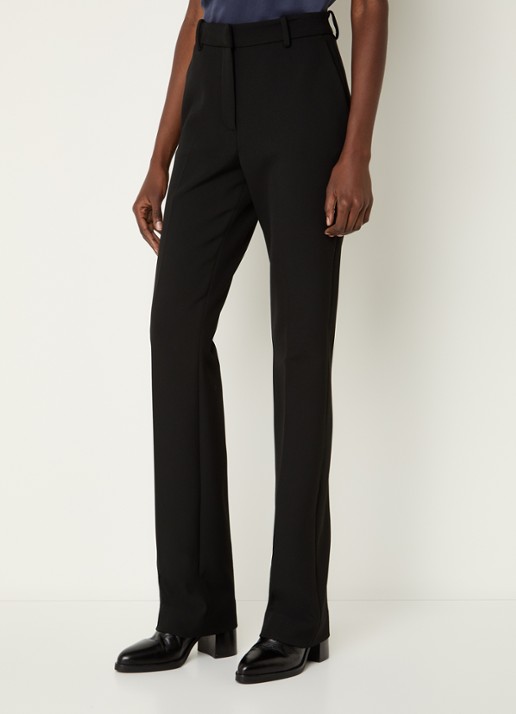 IRO Marila high waist bootcut fit pantalon met persplooi
