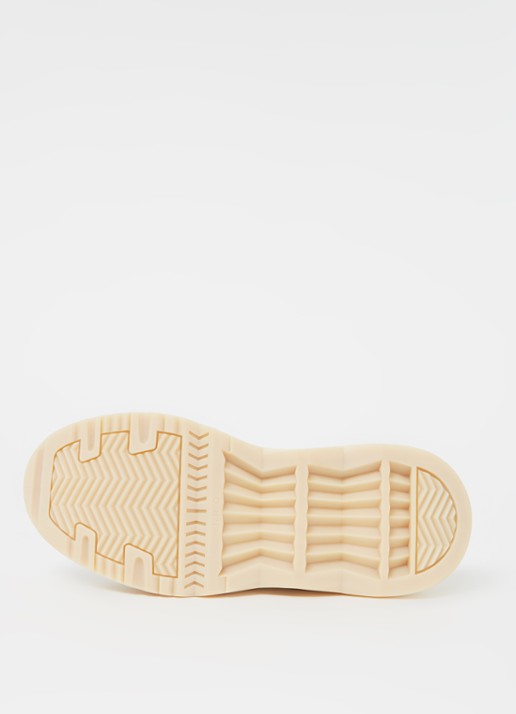 IRO Wave sneaker met leren details - detail 5 donkerbeige