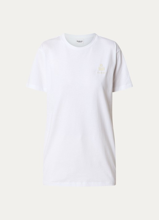 Isabel Marant Aby T-shirt met logoborduring