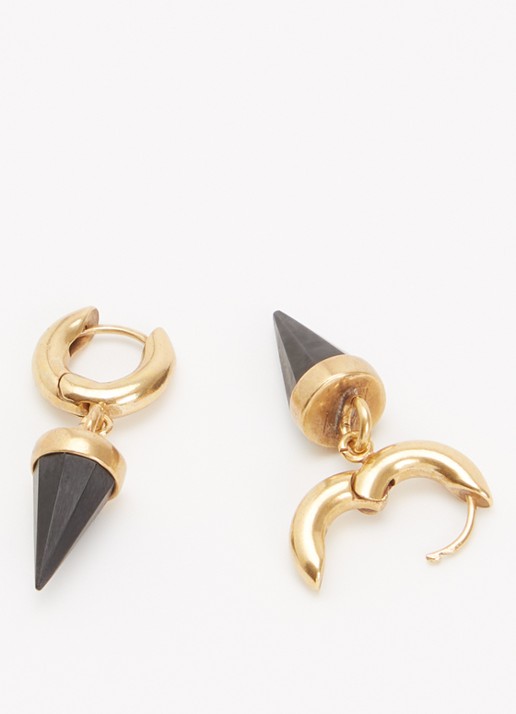 Isabel Marant Be With You oorringen met hanger  - detail 3 goud