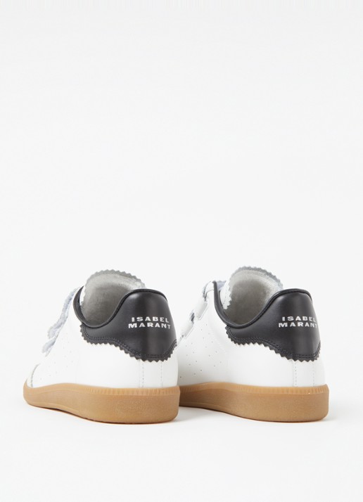 Isabel Marant Beth sneaker van kalfsleer  - detail 5 wit