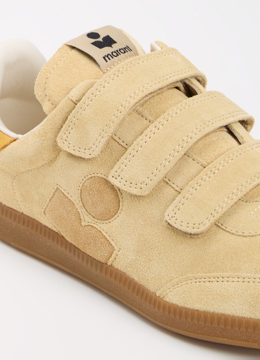 Isabel Marant Beth sneaker van kalfssuède - detail 6 beige
